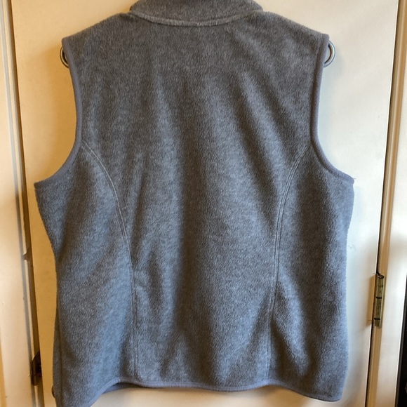 🔥Host Pick Karen Scott Petite Large, Heather Grey Vest, Zippered Pockets. - Picture 7 of 14